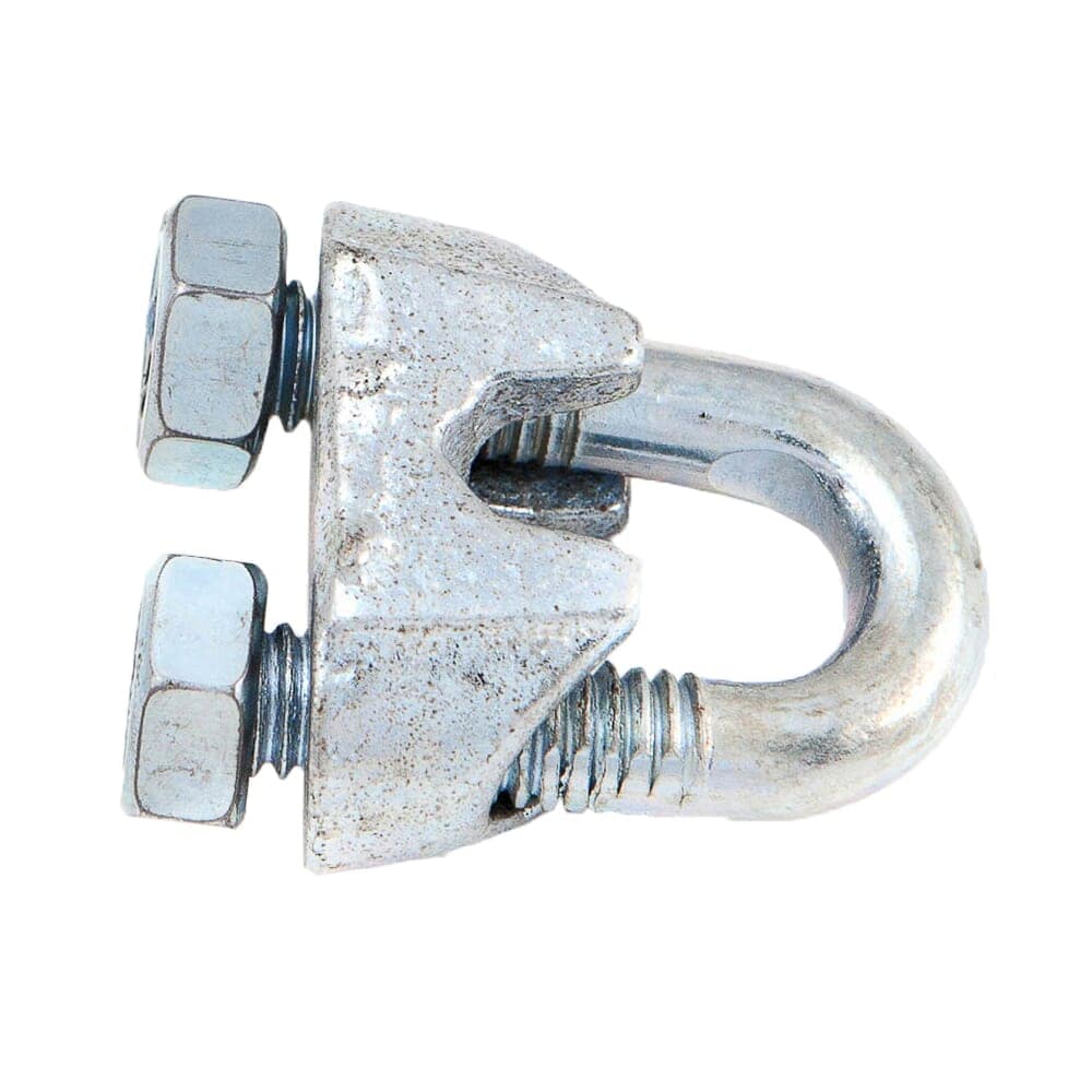 61023 Wire Rope Clips, Zinc-Plated